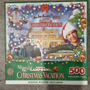 NATIONAL LAMPOON'S "CHRISTMAS VACATION" 500-PIECE JIGSAW PUZZLE - NWOT